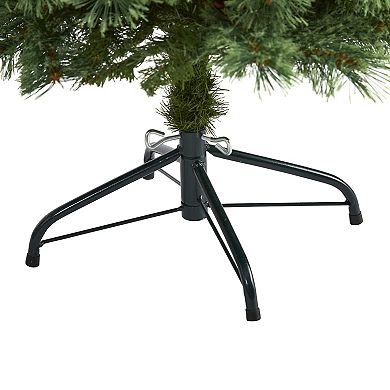 nearly natural 4-ft. White Mountain Pine Pre-Lit Artificial Christmas Tree - Indoor