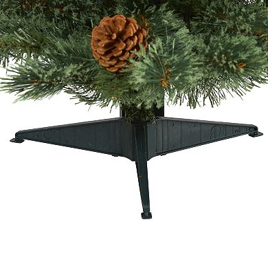 nearly natural 3-ft. White Mountain Pine Pre-Lit Artificial Christmas Tree - Indoor