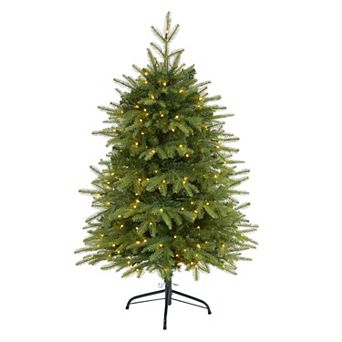 nearly natural 4-ft. Vancouver Fir Pre-Lit Artificial Christmas Tree - Indoor