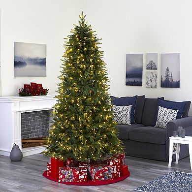 nearly natural 8-ft. Vancouver Fir Pre-Lit Artificial Christmas Tree - Indoor