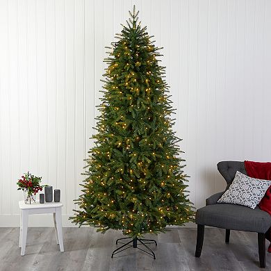 nearly natural 8-ft. Vancouver Fir Pre-Lit Artificial Christmas Tree - Indoor