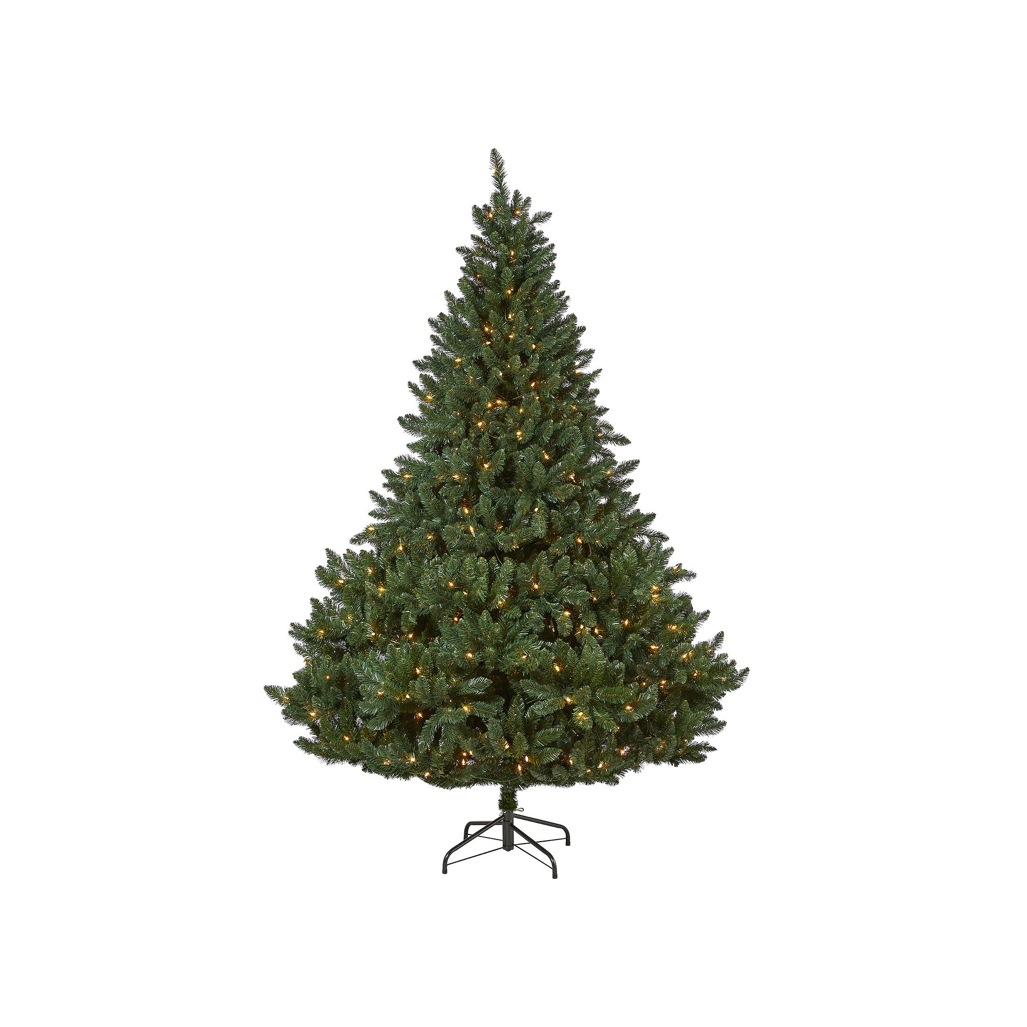 nearly natural 8-ft. Northern Rocky Spruce Pre-Lit Artificial Christmas Tre