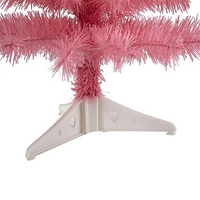 nearly natural 2-ft. Pink Pre-Lit Artificial Christmas Tree - Indoor