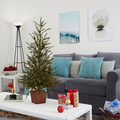 nearly natural 3-ft. Alpine Artificial Christmas Tree - Indoor