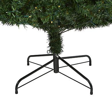 nearly natural 8-ft. Northern Tip Pre-Lit Artificial Christmas Tree - Indoor