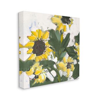 Stupell Home Decor Expressive Sunflower Canvas Wall Art