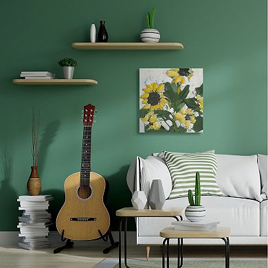 Stupell Home Decor Expressive Sunflower Canvas Wall Art