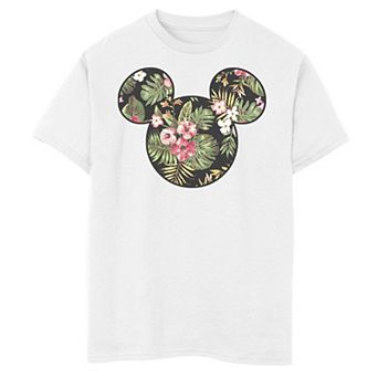 Disney's Mickey Mouse & Friends Boys 8-20 Mickey Mouse Tropical Fill Graphic Tee