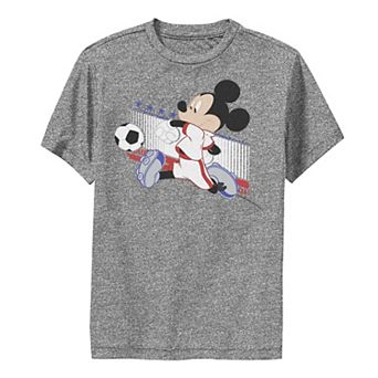 Disney's Mickey Mouse & Friends Boys 8-20 France Soccer Performance Graphic Tee