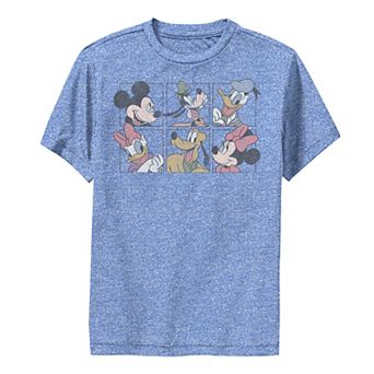 Disney's Mickey Mouse & Friends Boys 8-20 Classic Group Box Up Performance Graphic Tee
