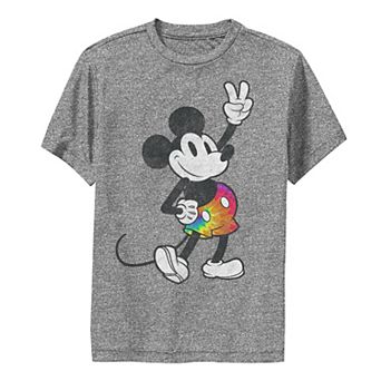 Disney's Mickey Mouse & Friends Boys 8-20 Mickey Tie Dye Pants Portrait Performance Graphic Tee