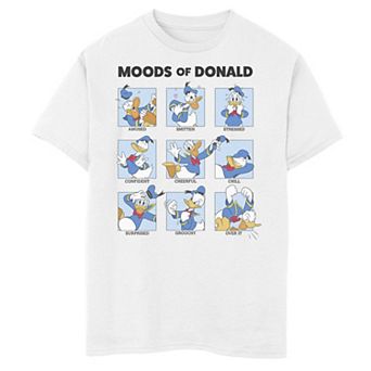 Disney's Mickey Mouse & Friends Boys 8-20 Donald Duck Moods Box Up Graphic Tee