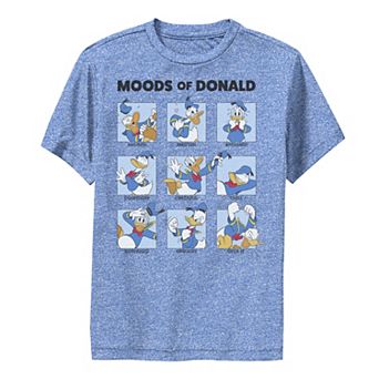 Disney's Mickey Mouse & Friends Boys 8-20 Donald Duck Moods Box Up Performance Graphic Tee