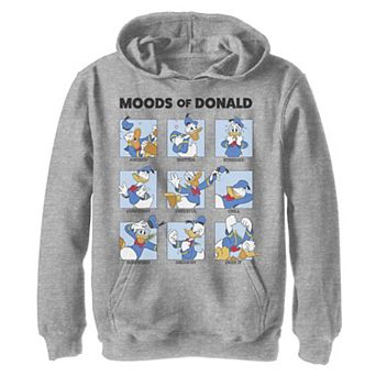 Disney's Mickey Mouse & Friends Boys 8-20 Donald Duck Moods Box Up Graphic Fleece