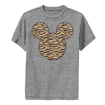 Disney's Mickey Mouse & Friends Boys 8-20 Mickey Tiger Print Fill Performance Graphic Tee