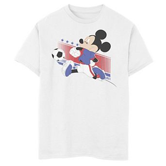 Disney's Mickey Mouse & Friends Boys 8-20 USA Soccer Graphic Tee
