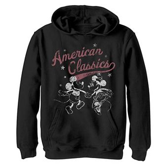 Disney's Mickey Mouse & Friends Boys 8-20 Mickey & Minnie American Classics Graphic Fleece