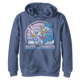Disney's Mickey Mouse & Friends Boys 8-20 Donald And Daisy Lined Portrait Graphic Fleece