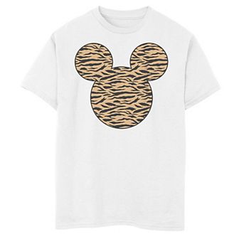 Disney's Mickey Mouse & Friends Boys 8-20 Mickey Tiger Print Fill Graphic Tee