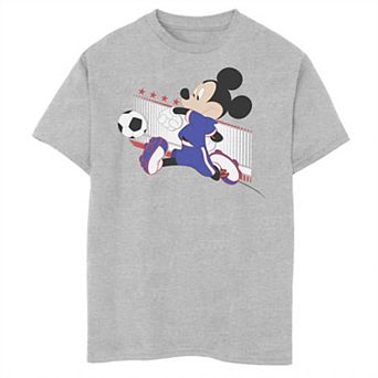 Disney's Mickey Mouse & Friends Boys 8-20 Japan Soccer Graphic Tee