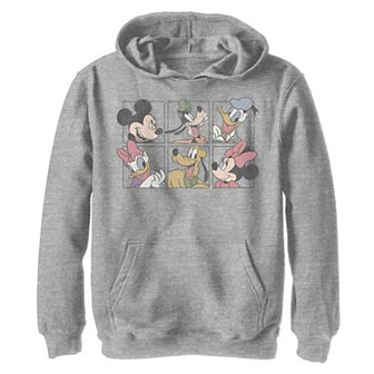 Disney's Mickey Mouse & Friends Boys 8-20 Classic Group Box Up Graphic Fleece
