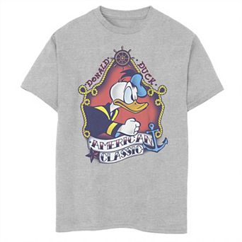 Disney's Mickey Mouse & Friends Boys 8-20 Donald Duck American Classic Graphic Tee