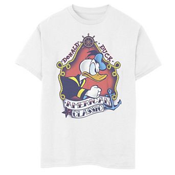 Disney's Mickey Mouse & Friends Boys 8-20 Donald Duck American Classic Graphic Tee