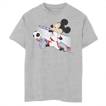 Disney's Mickey Mouse & Friends Boys 8-20 France Soccer Graphic Tee