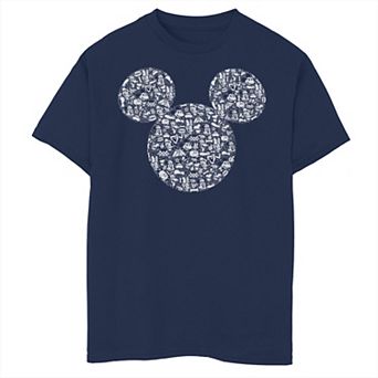 Disney's Mickey Mouse & Friends Boys 8-20 Mickey Icons Fill Graphic Tee