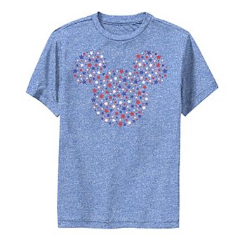 Disney's Mickey Mouse & Friends Boys 8-20 Americana Star Fill Performance Graphic Tee