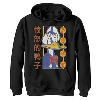 Disney's Mickey Mouse & Friends Boys 8-20 Donald Duck Kanji Graphic Fleece