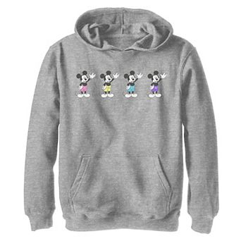 Disney's Mickey Mouse & Friends Boys 8-20 Mickey Mouse Neon Line Up Graphic Fleece