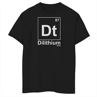 Boys 8-20 Star Trek Dilithium Element Graphic Tee