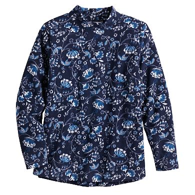 Women's Croft & Barrow® Microfleece Mockneck Sweatshirt