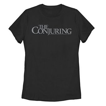 Juniors' The Conjuring Logo Tee
