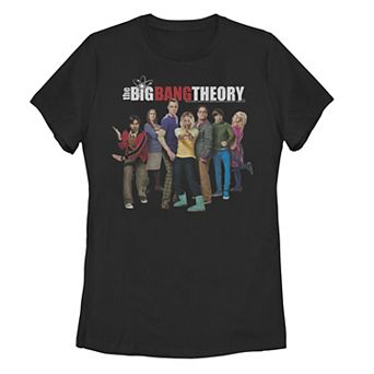 Juniors' The Big Bang Theory Group Logo Tee
