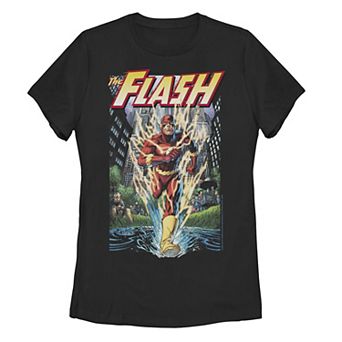 Juniors' DC Comics The Flash Comic Cover Tee