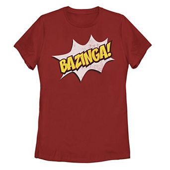 Juniors' The Big Bang Theory Bazinga Graphic Tee