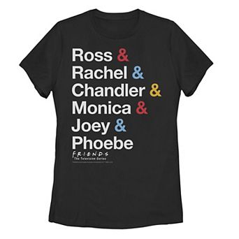 Juniors' Friends All The Friends Graphic Tee