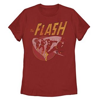 Juniors' DC Comics The Flash Vintage Action Graphic Tee