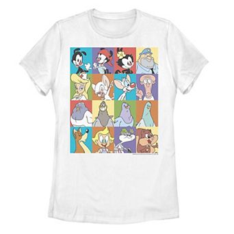 Juniors' Animaniacs Character Graphic Tee