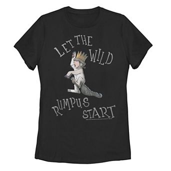 Juniors' Where The Wild Things Are Rumpus Start Graphic Tee