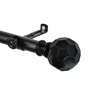 Rod Desyne Christiano 13/16" Single Curtain Rod 28"-48"