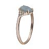 LC Lauren Conrad Oval Simulated Stone & Simulated Crystal Ring