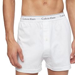 Calvin klein men's boxer hotsell briefs white