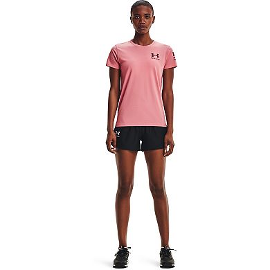 Women's Under Armour Freedom Veterans Day Flag Tee
