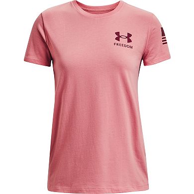 Women's Under Armour Freedom Veterans Day Flag Tee