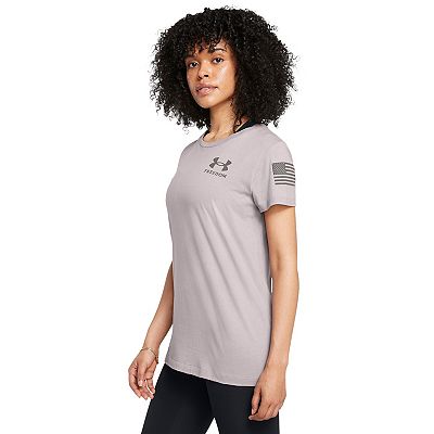 Women s Under Armour Freedom Veterans Day Flag Tee