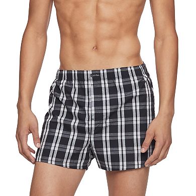 Men's Calvin Klein 3-pack Cotton Classics Woven Boxers