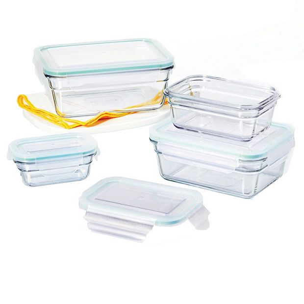 Glasslock 8 Container Food Storage Set & Reviews